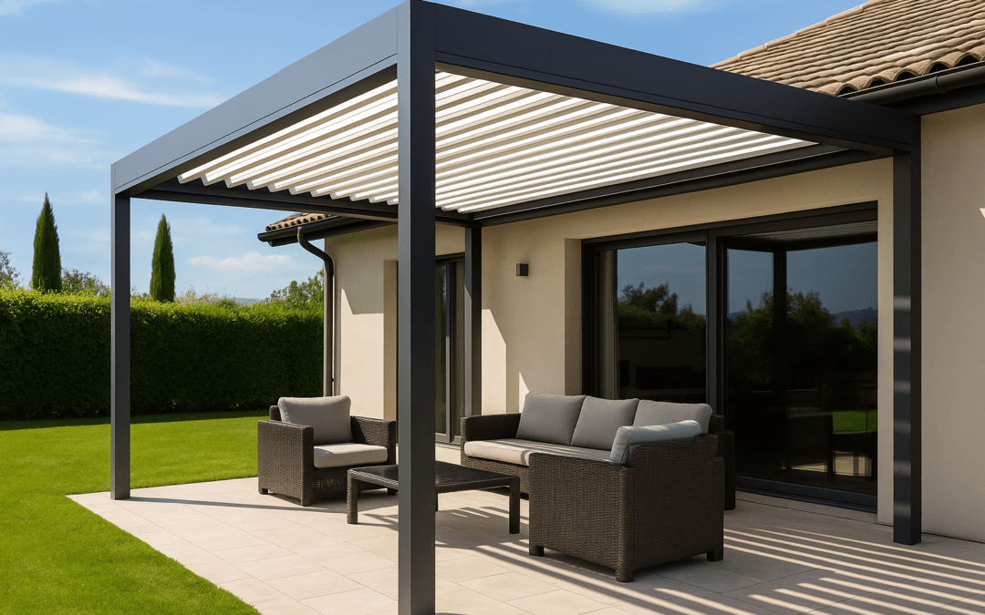 Pergole bioclimatiche a Torino: differenze tra modelli motorizzati e manuali